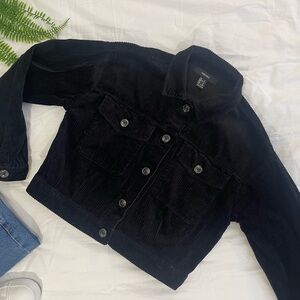 Forever 21 Black Corduroy Jacket